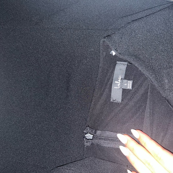 LULUS (S) One shoulder maxi dress - Picture 4 of 5